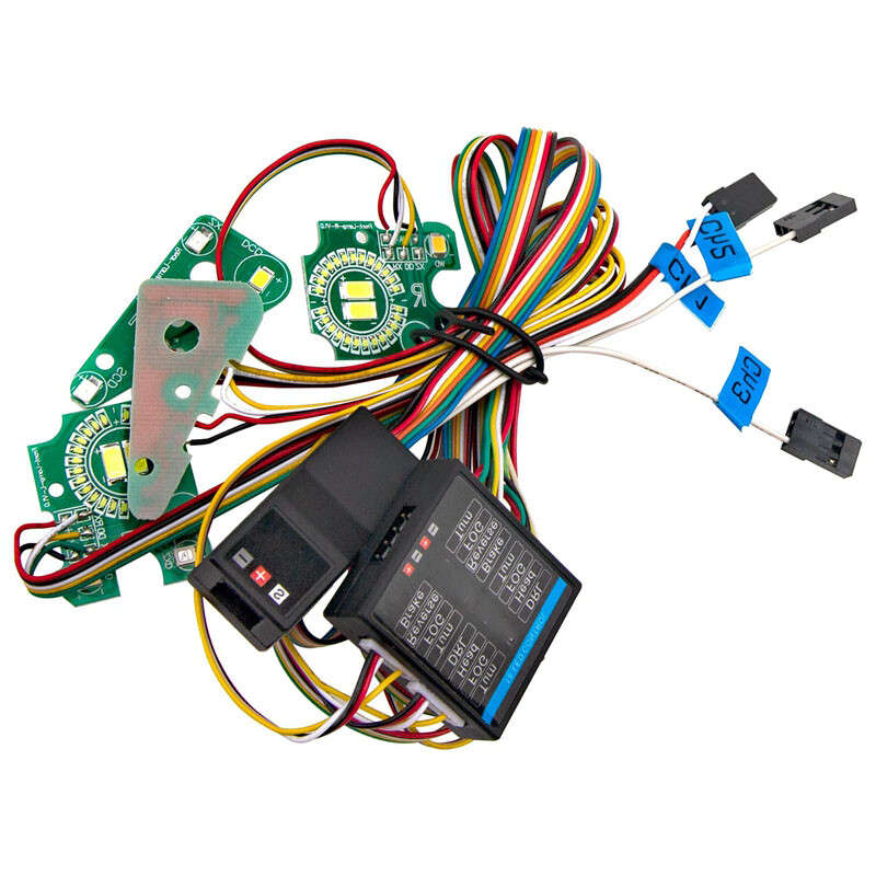 For Traxxas TRX-4 Sport Complete LED Light Kit w/Power Supply Head & Tail Lights