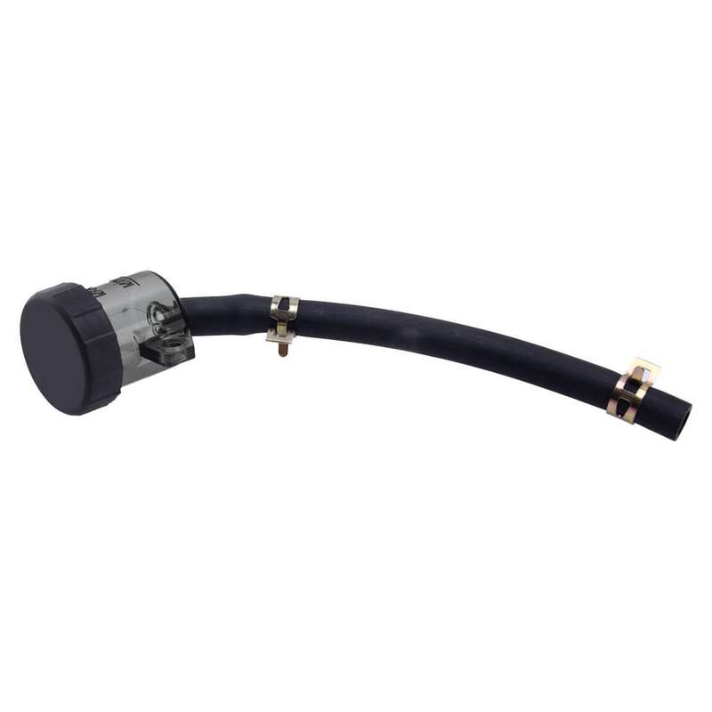 Universal Motorcycle Rear Brake Fluid Bottle Tank Master Cylinder Oil Reservoir,