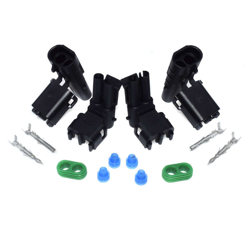 New 2 Way / Pin Male & Female Sealed Connectors Kit 12015792, 12010973 Pack of 2