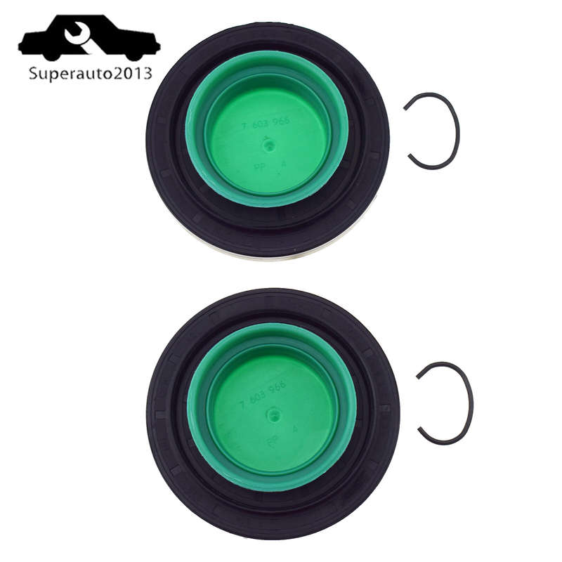2PCS Rear Axle Shaft Seal For BMW X1 X3 X4 X5 Z4 E46 E83 E84 128i 33107505604