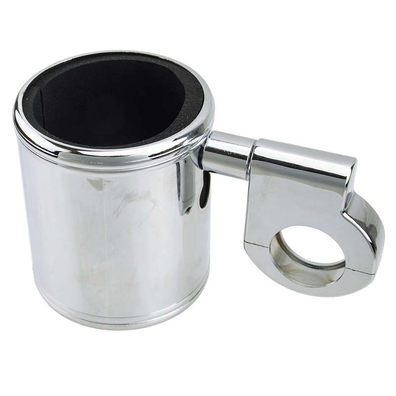 Universal Motorcycle Handlebar Cup Drink Bottle Holder Fit For Harley