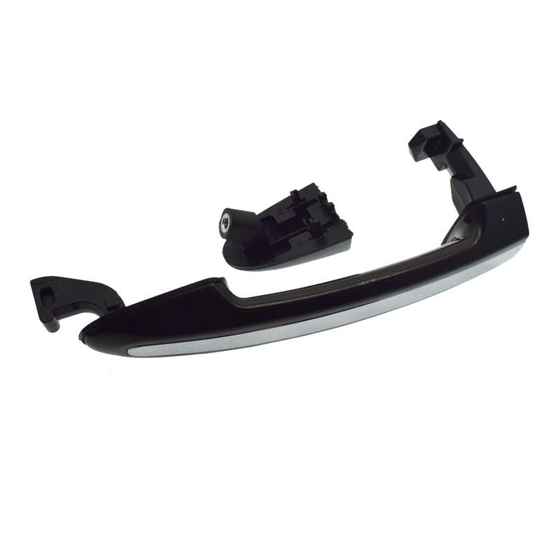 Front Right Outside Door Handle Chrome & Black for Hyundai Santa Fe 2007-2012