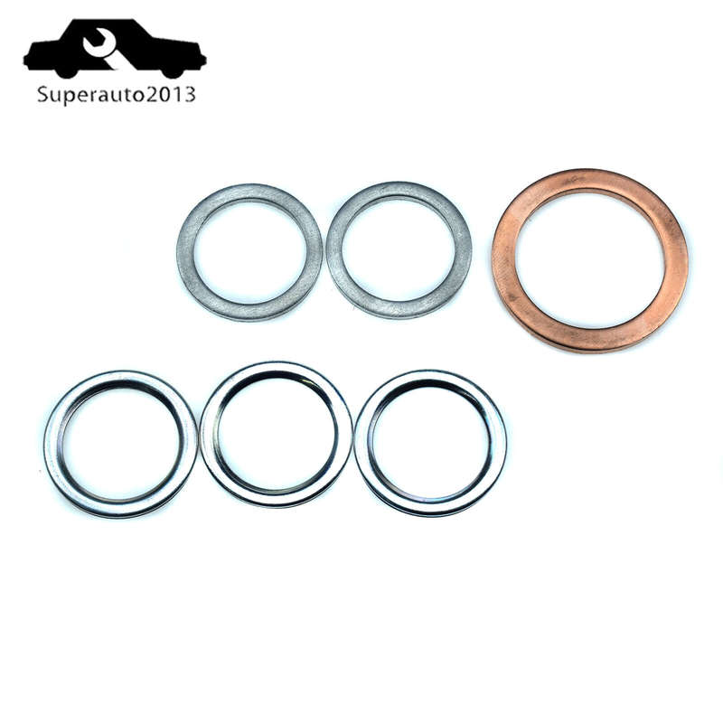 New Drain Plug Gasket Washer Set For Toyota 4Runner Tacoma Land Cruiser Sequoia
