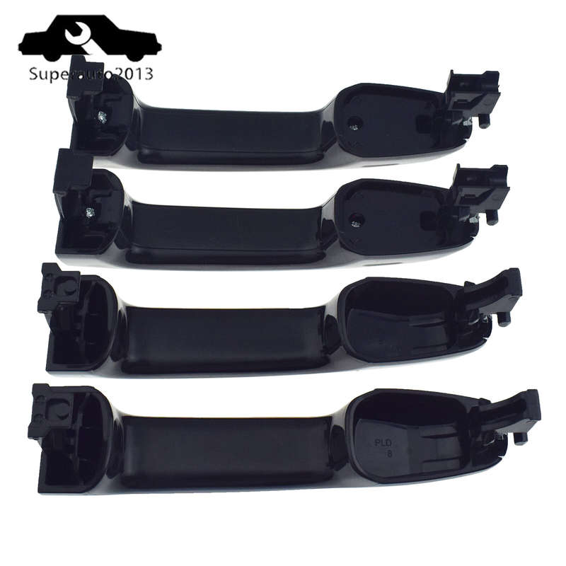 4X Front Rear LH RH Outside Door Handle For 2010-2016 Toyota 4Runner Lexus GX460