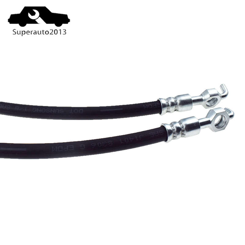 2PCS Brake Hydraulic Hose Front Left & Right For Lexus ES330 Toyota Camry Solara