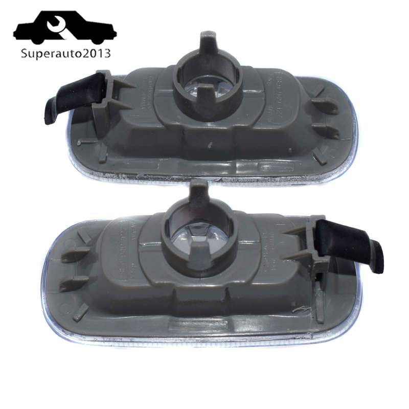 8E0949127 4B0949127 2PCS Side Marker Light For 2002-2008 Audi A4 B6 B7 A6 C5 New