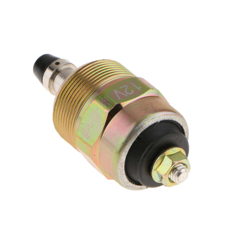 12V Injection Pump Fuel Shut Off Solenoid Valve for Dodge Isuzu OEM:0330001015