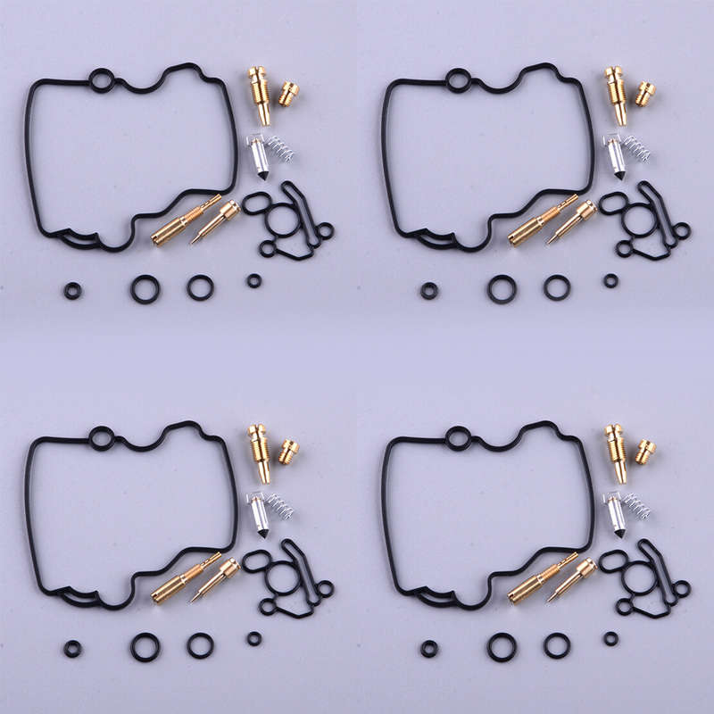4Sets Carburetor Repair Kit Rebuild Kit Fit for Suzuki RF600R 1994-1996 RF900R