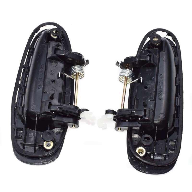 For Toyota Corolla Prizm Outside Handles Rear LH RH Driver Passenger Set 2PCS