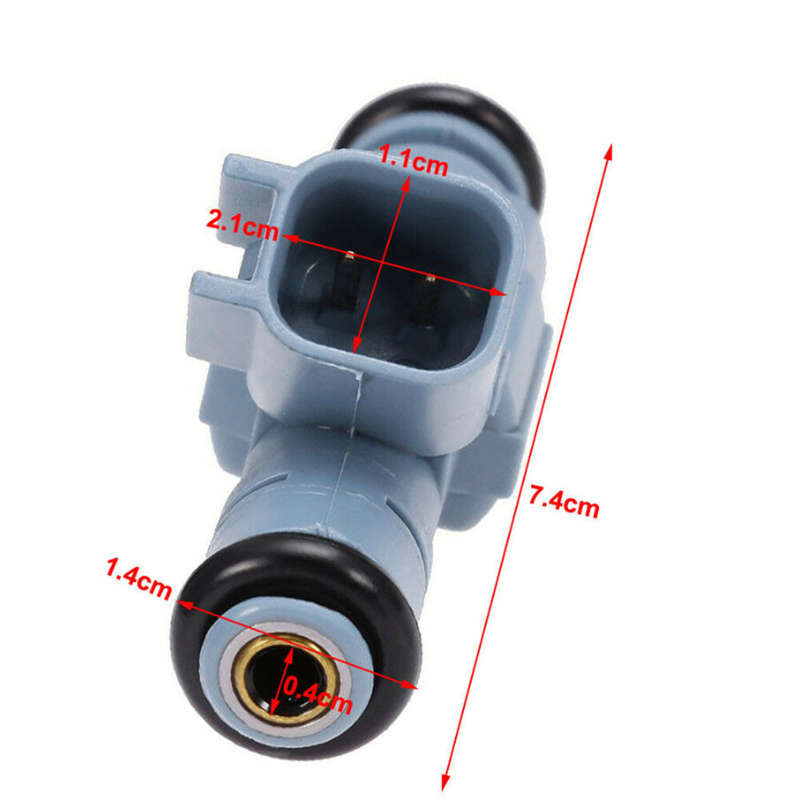 8Pcs 0280155849 For Bosch Upgrade Fuel Injector For Dodge Ram 1500 4.7l 02-07