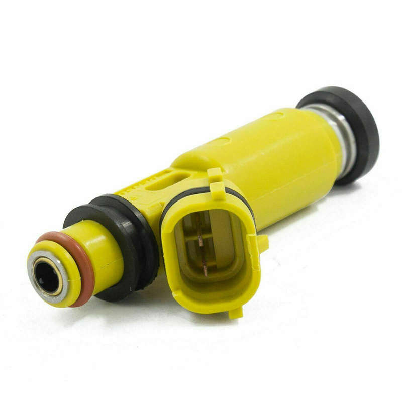 4PCS 195500-4450 Yellow Fuel Injector Tested For Mazda MX-5 RX-8 1955004450