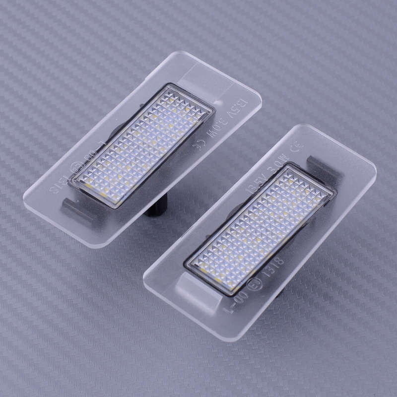 2pcs Super White License Plate Light 18LED Fit for Hyundai Elantra I30 Kombi