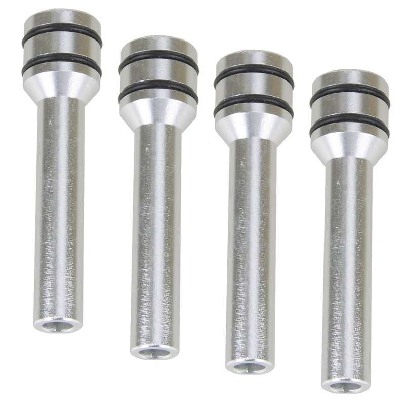 4 PCS Universal Car SUV Truck Interior Door Lock Knob Pull Pins Aluminum Silver