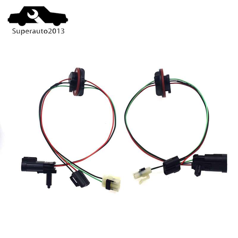 2PCS New Headlight Lamp Wiring Harness For Dodge Ram 1500 2500 3500 68193062AB