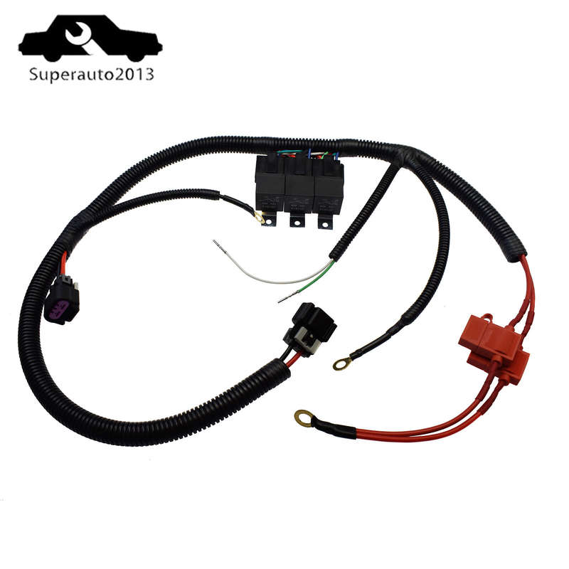 7L5533A226T For 1999-2006 Control New Dual Electric Fan Upgrade Wiring Harness