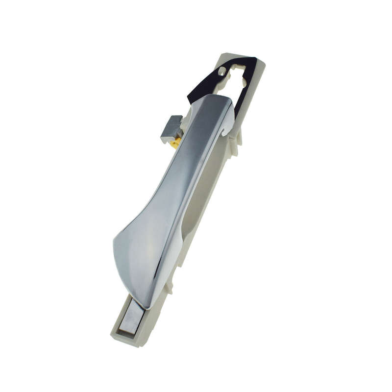 Front Left Exterior Door Handle W/ Keyhole For 2008-2012 Honda Accord Chrome New