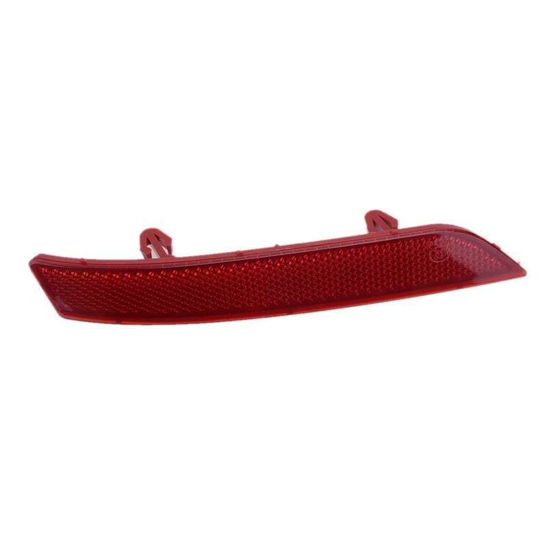 Pair Rear Bumper Reflector Tail Light Lamp Lens Fit for Citroen C5 2008-2015