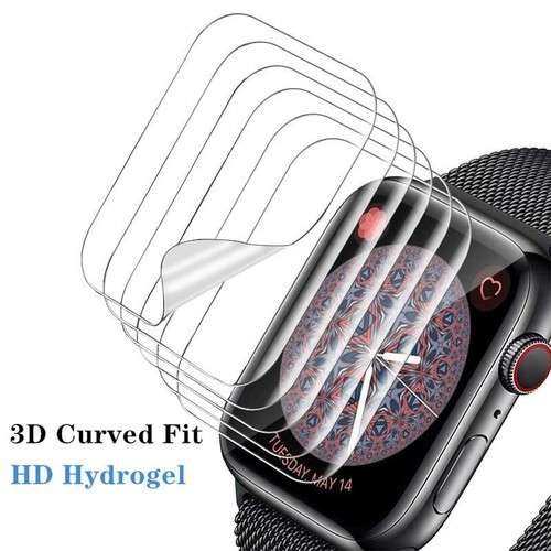 2 x Apple iWatch Soft Hydrogel Silicone Full Cover Screen Protectors FOR ALL MODELS