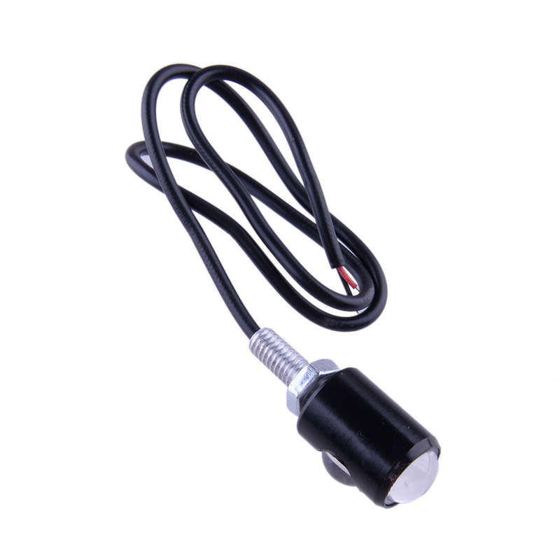 1Pair Mini Bolt LED Motorcycle Turn Signal Blinker License Plate Lights