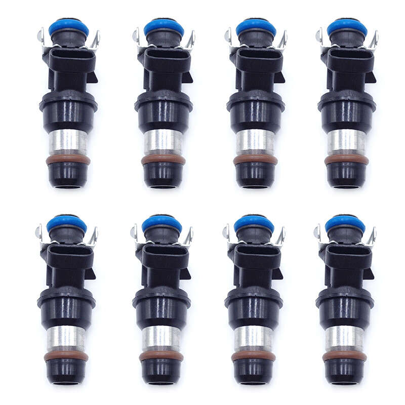 8PCS Fuel Injectors 17113553 Fit For Chevy Silverado 1999-2007 4.8L 5.3L 6.0L