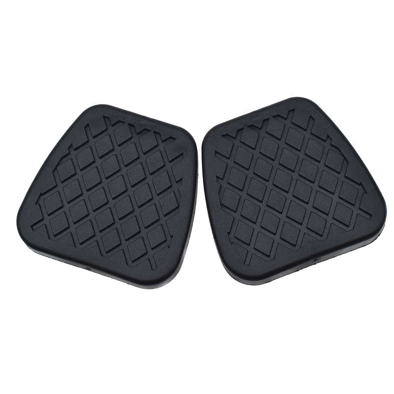 2PCS Brake Clutch Pedal Pad Rubber Cover 46545-SH3-000 For Honda Civic Acura TL