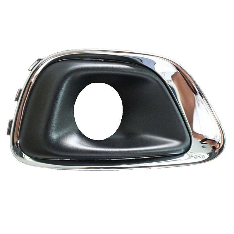 For Jeep Compass 14-16 Left+Right Front Fog Light Lamp Cover Bezel Chrome Trim