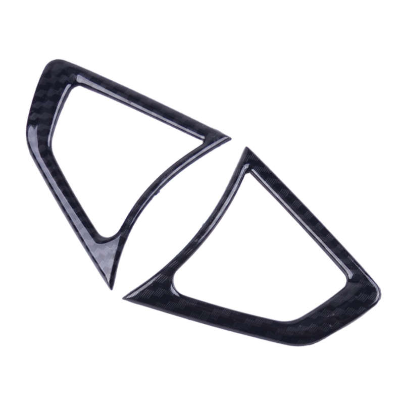 Carbon Fiber ABS Steering Wheel Cover Trim Fit for Ford Fusion Mondeo 13-19 New