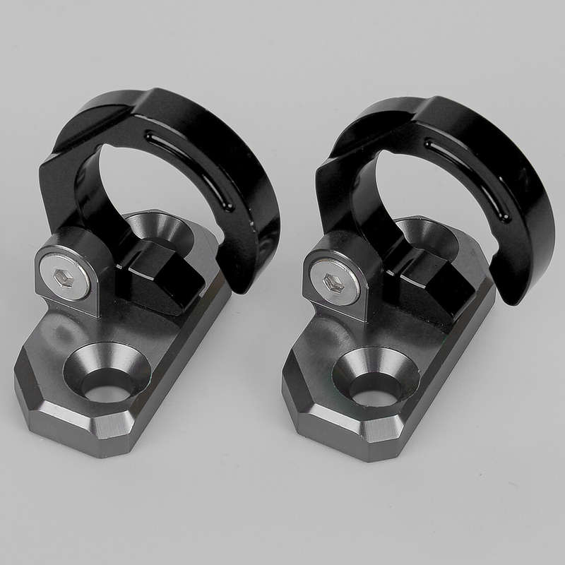 2x CNC Rear Brake Hose Guide Clamp Fit For KX80 KX85 KX250 KX500 KX125 KLX250R