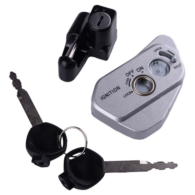 Ignition Switch Keys Lock Set Assembly Kit fit for Hawk 250 Dirt Bike Pit Bike