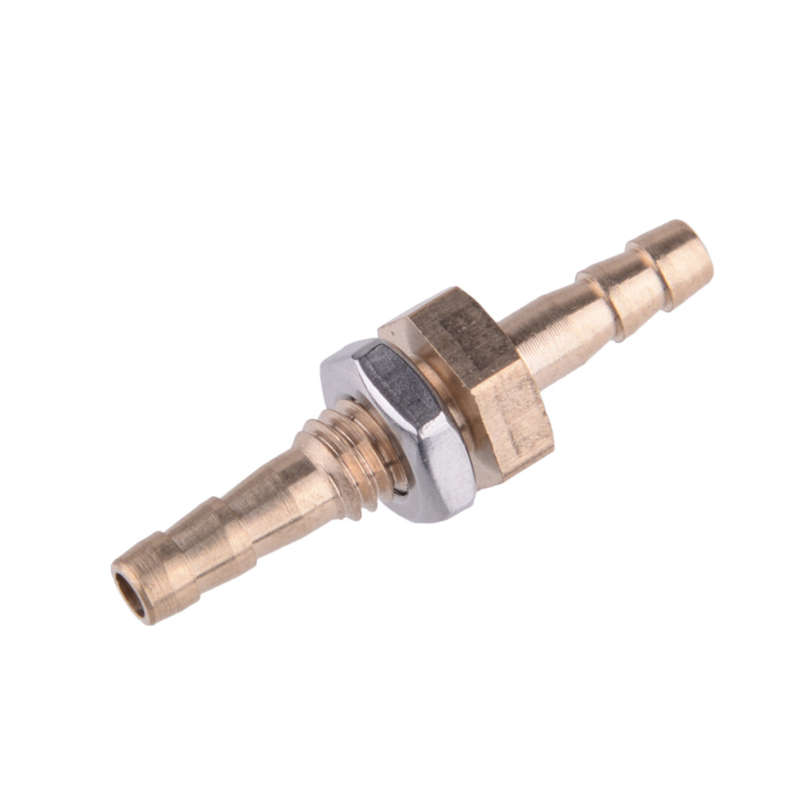 10Pcs 4mm Hose Barb Bulkhead Adapter Connector Fitting
