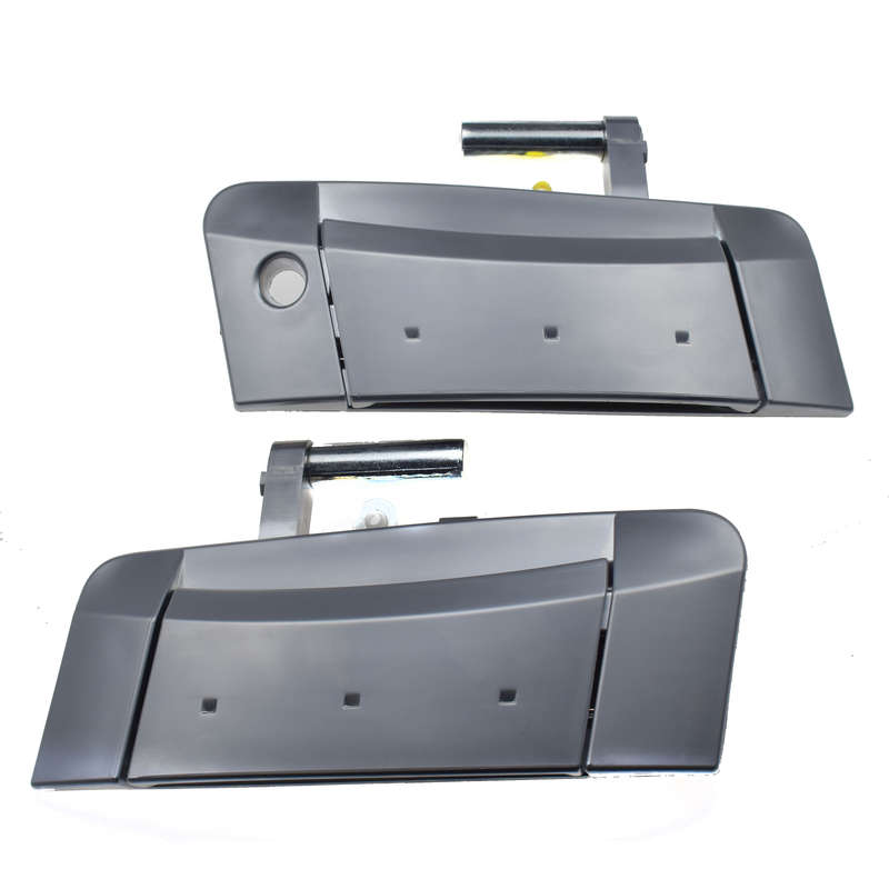 For 2003-2009 Nissan 350Z Left Right Outside Outer Exterior Door Handles Silver