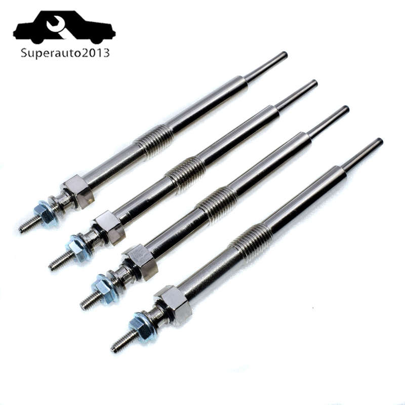 97364968 For Chevy GMC Powerstroke New Premium Dual Coil Diesel Glow Plug 4PCS
