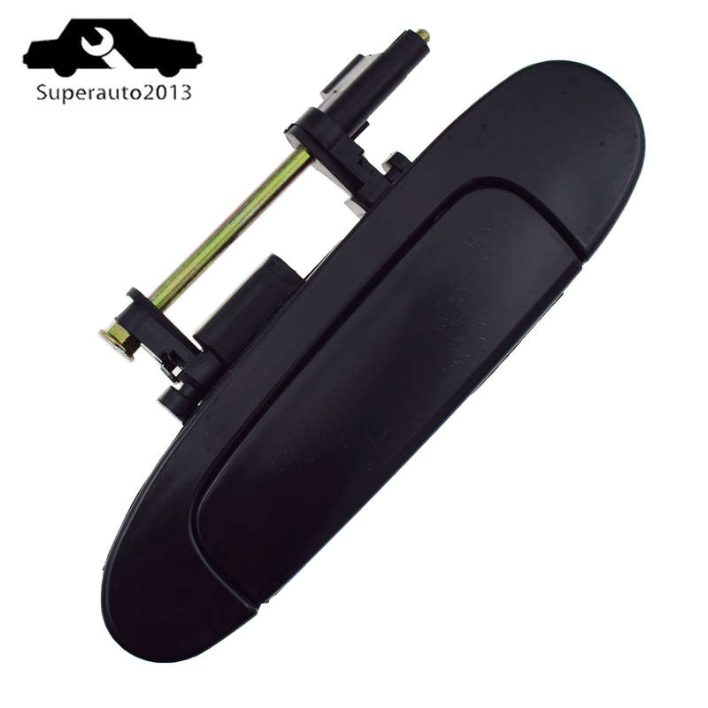 Rear Left Exterior Outside Door Handle Black For Toyota Echo 2000-05 69240-52010