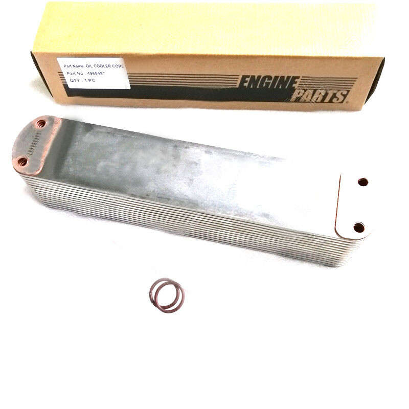 Engine Oil Cooler 4965487 Fits for Cummins ISX ISX15 QSX QSX15 Diesel W/Gaskets