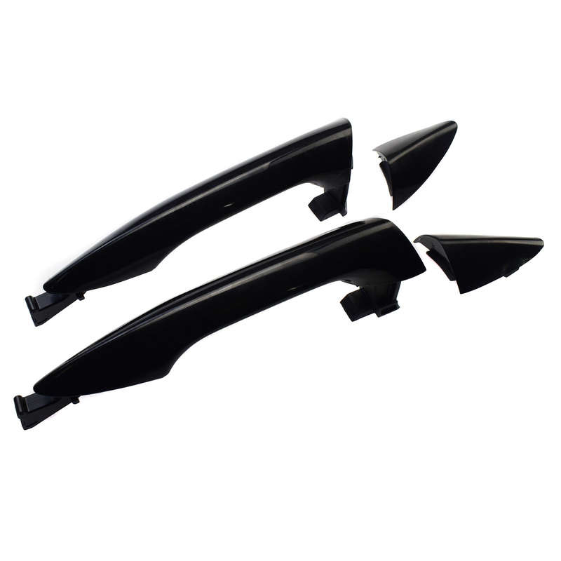 Pair Rear Left & Right Side Exterior Door Handle For Hyundai Elantra 2011-16 New