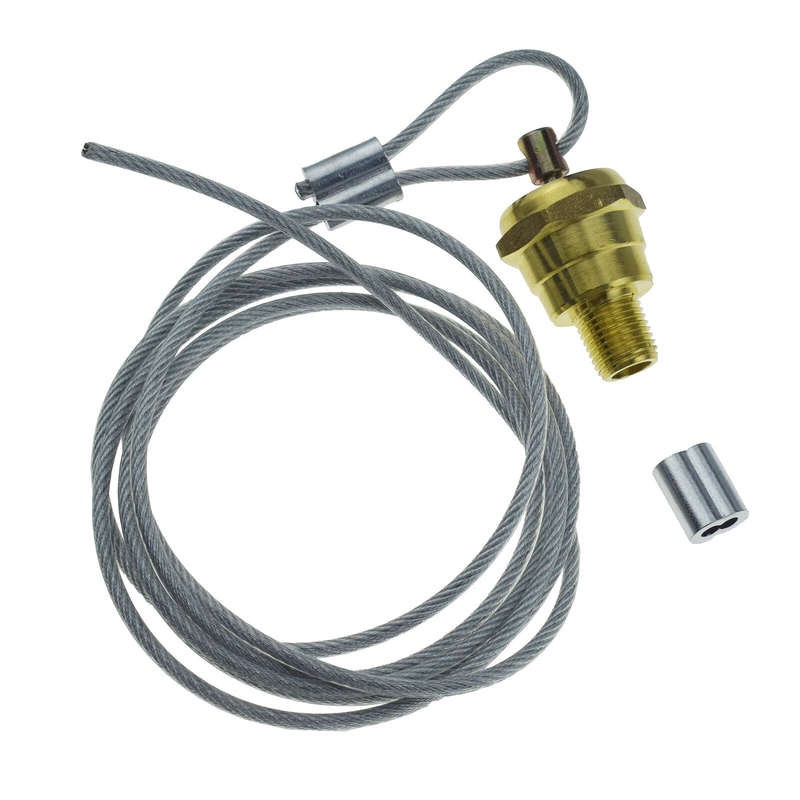 Air Tank Pull Drain Valve 3/8"NPT 1215354000 12-15354-000 For Freightliner New