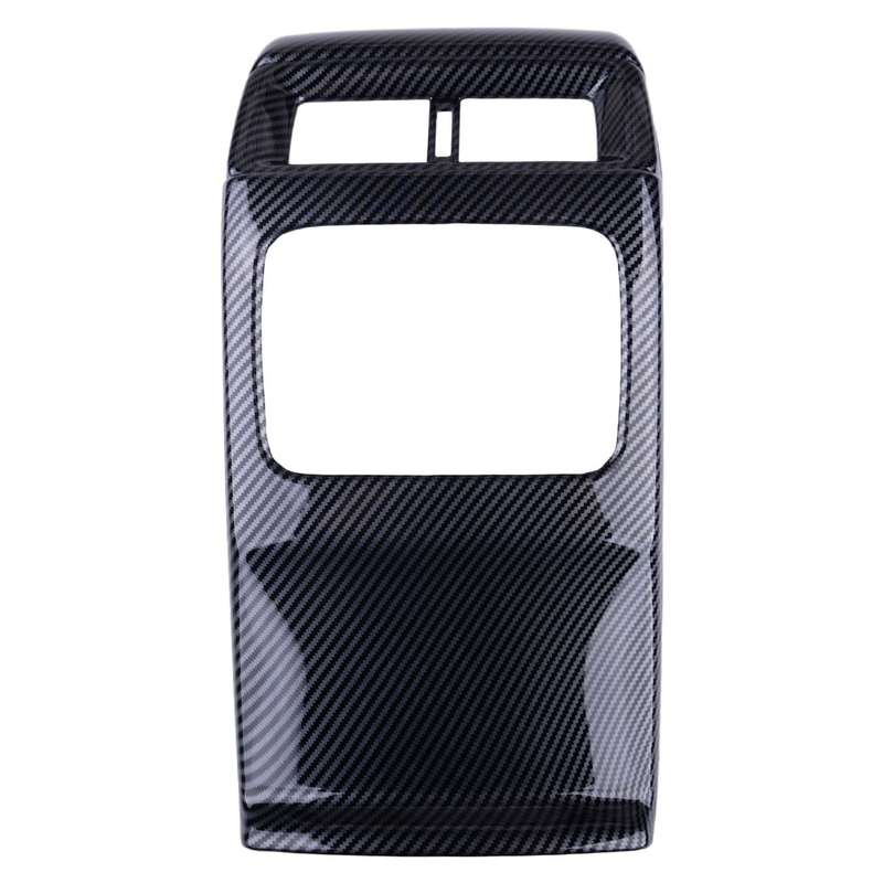 Carbon Fiber Style Rear Air Vent Outlet Cover Trim Fit for Honda CR-V 2023-2024