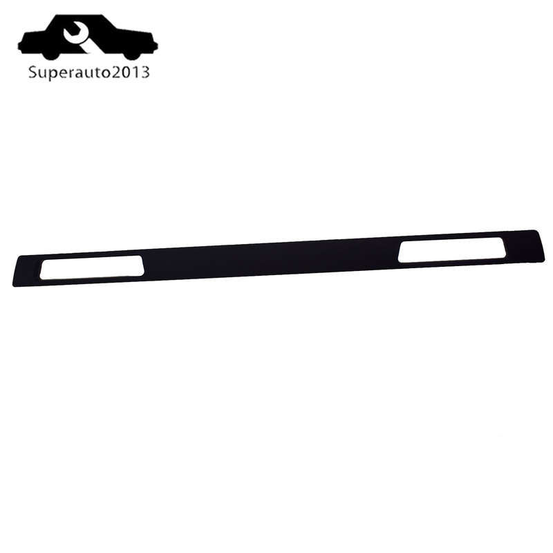 1X Cup Holder Trim Surround Panel Black For BMW E90 E91 E92 E93 328i 51457138797