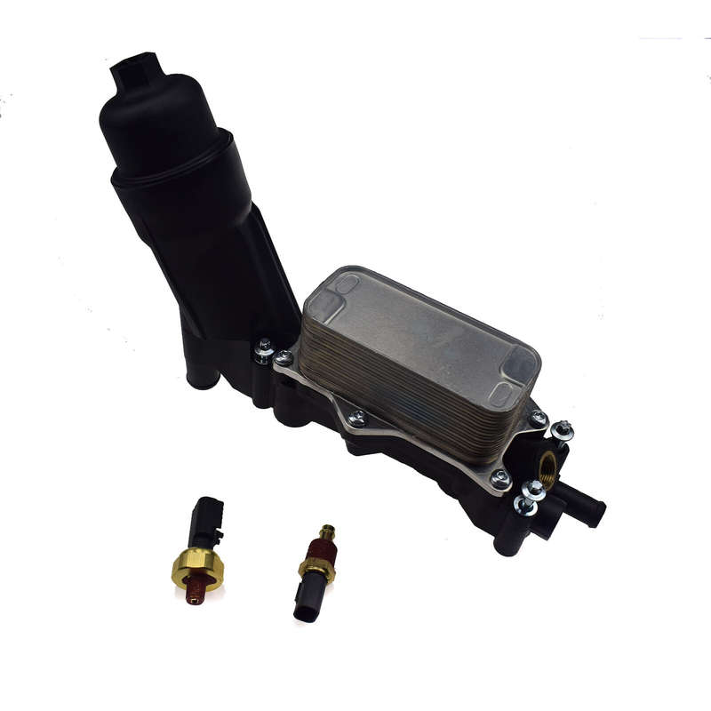 New Oil Filter Housing Adapter w/ Oil Cooler For Jeep Dodge Chrysler Ram 3.6 V6