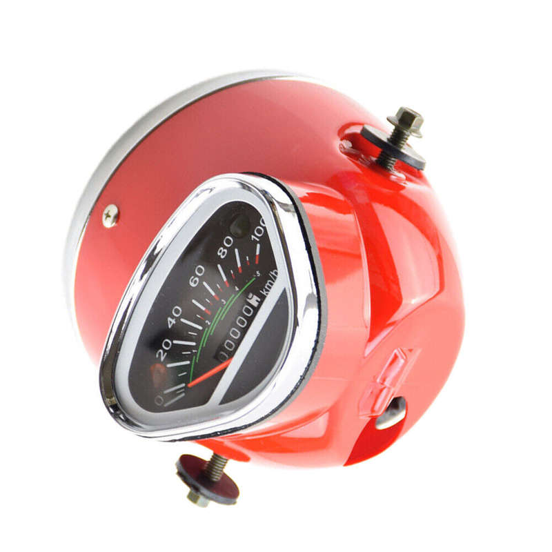 Red Headlight Headlamp Speedometer Fit For Honda Trail CT70 1969 1970 Hot