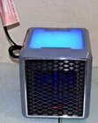 Handy Heater Pure Warmth 1500 W Portable Ceramic Space Heater LED Gray