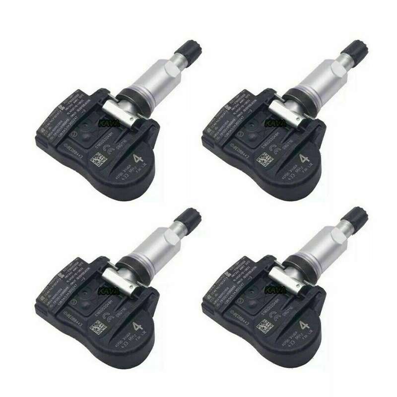 4Pcs TPMS Tire Pressure Sensor 433MHz 40700-3VU0A For Nissan Rogue 2014-2017