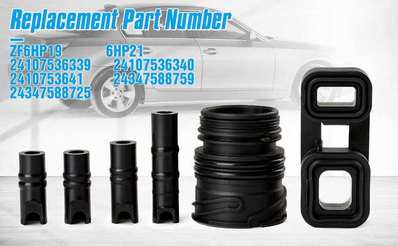 Valve Body to case Sleeve Seal kit Mechatronic Kit For BMW 6HP19 6HP21 6PCS