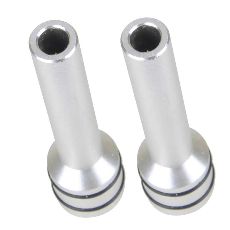 4 PCS Universal Car SUV Truck Interior Door Lock Knob Pull Pins Aluminum Silver