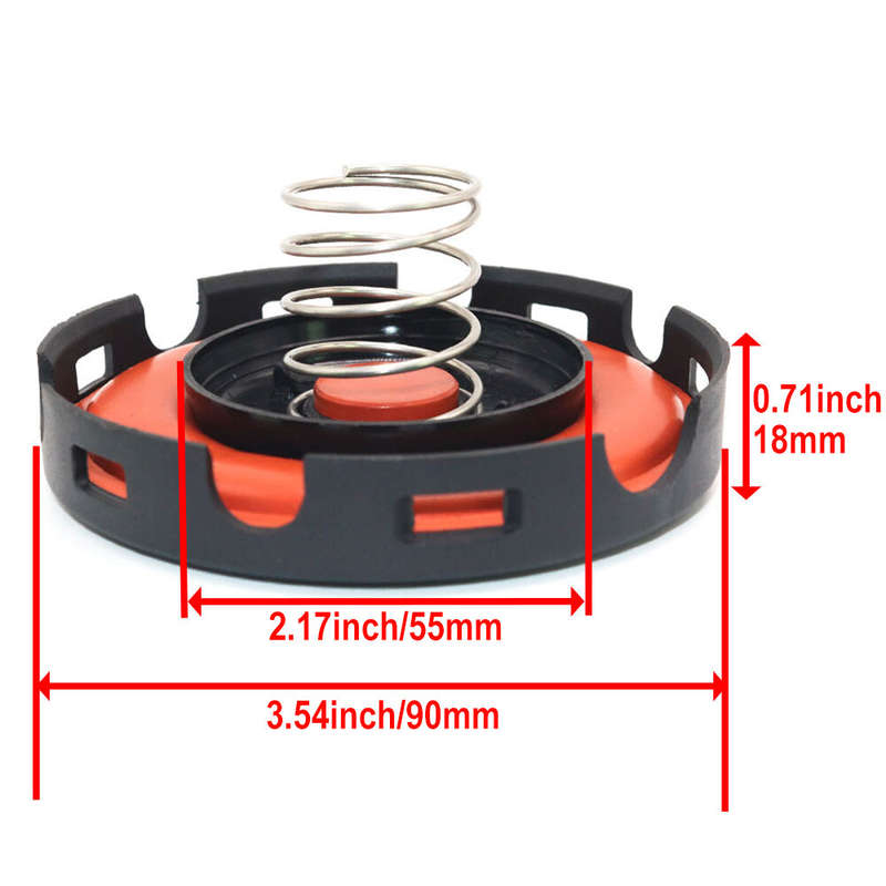 917-064 PCV Valve Diaphram For Audi A3 A4 Q5 TT VW Golf Jetta Passat 2.5L 2.0L