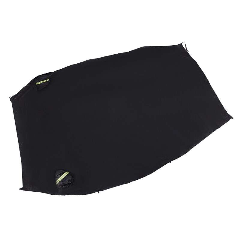 Car Half Body Top Roof Sun Shade Cover Waterproof UV Resistant Black Universal