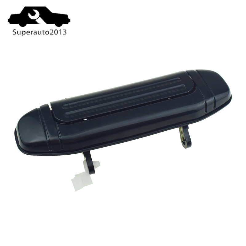 New Black Front Left Outside Door Handle For 1992-00 Mitsubishi Montero Pajero