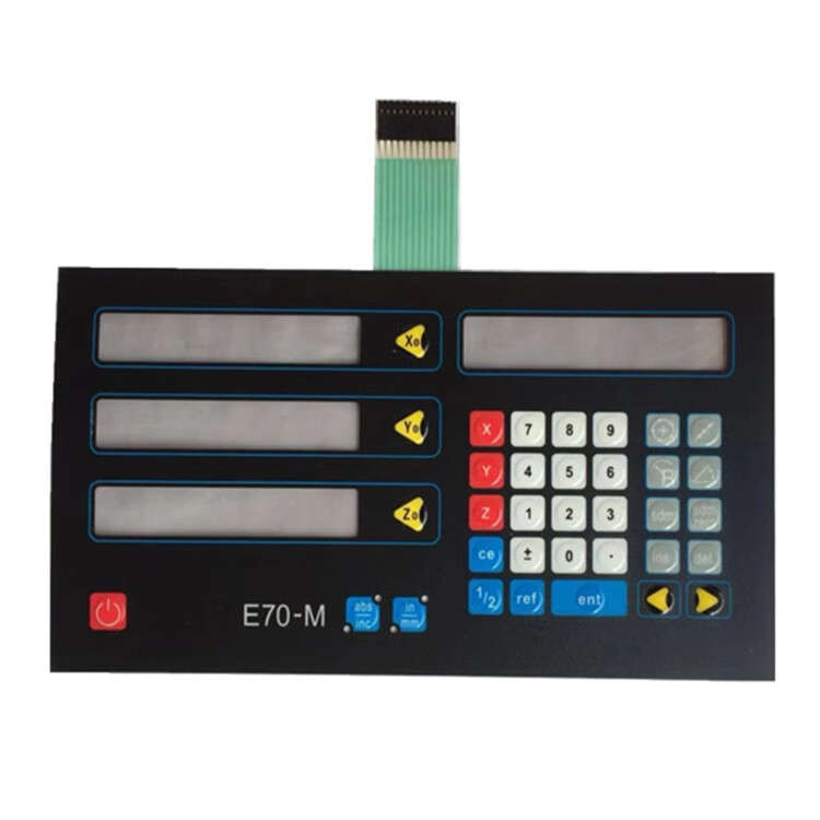 Membrane Keypad For NEWALL B60 E70-M 2-Axis 3-Axis Digital Display Button Film