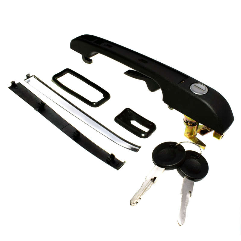 Front Right Door Handle Outside Exterior W/Keys 191837206A For VW Golf Jetta New