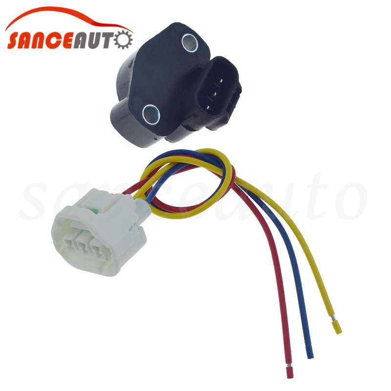 TPS Throttle Position Sensor W/ Plug For 97-01 Jeep Cherokee 2.5L 4.0L 4874371AB
